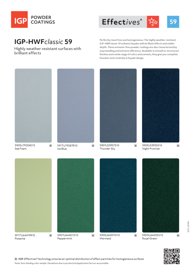 IGP-HWFclassic 59 Effectives®