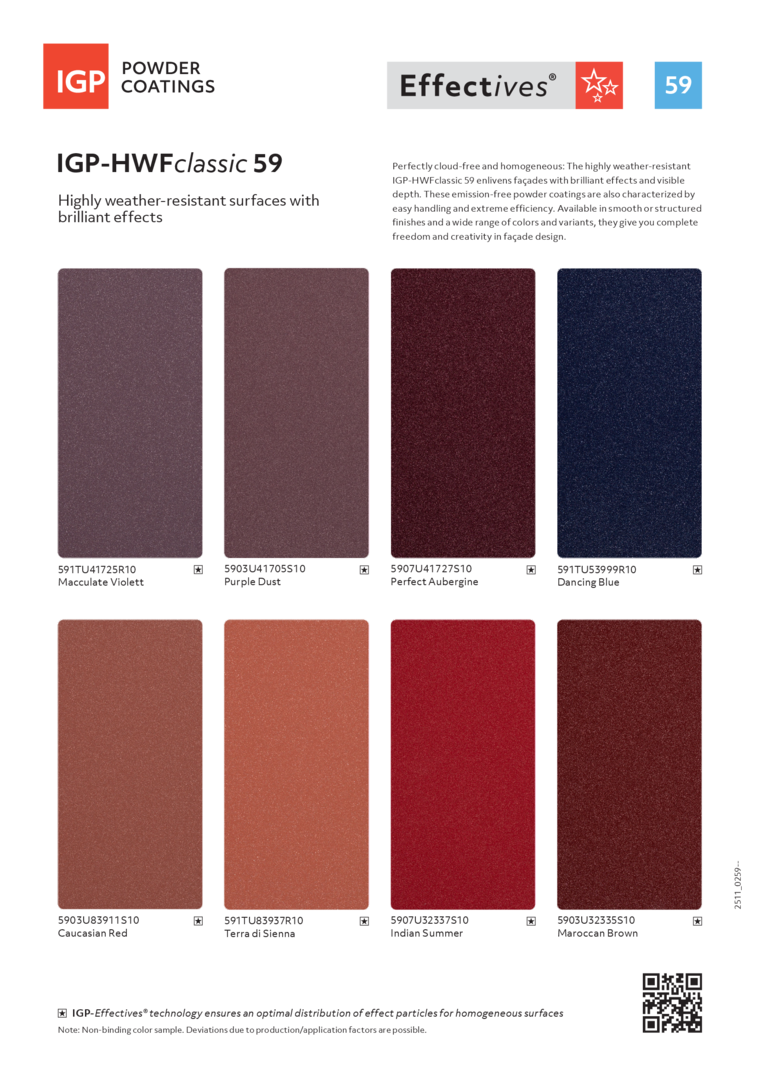 IGP-HWFclassic 59 Effectives®