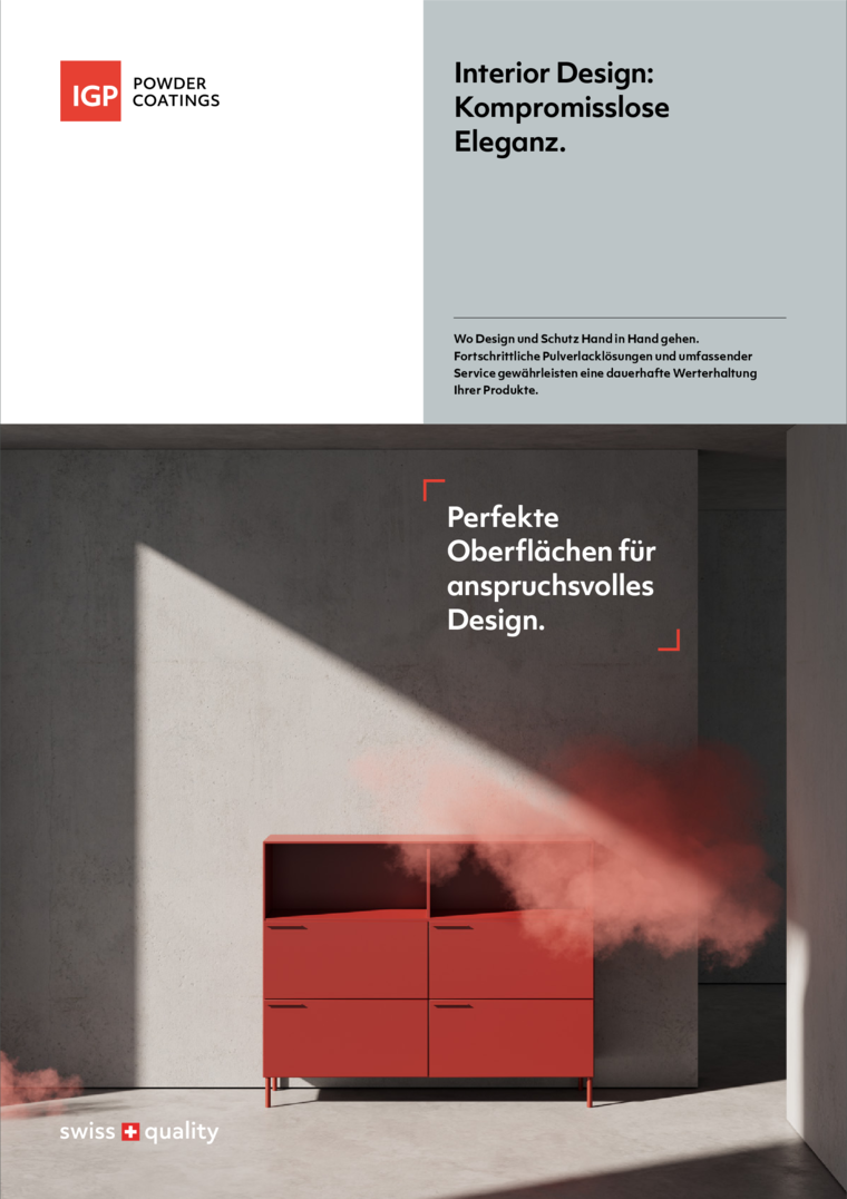 Broschüre Interior Design