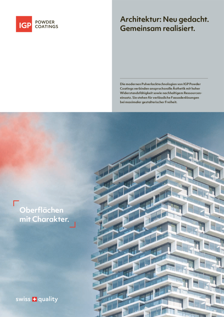 Broschüre Architekten und Fassadenplaner