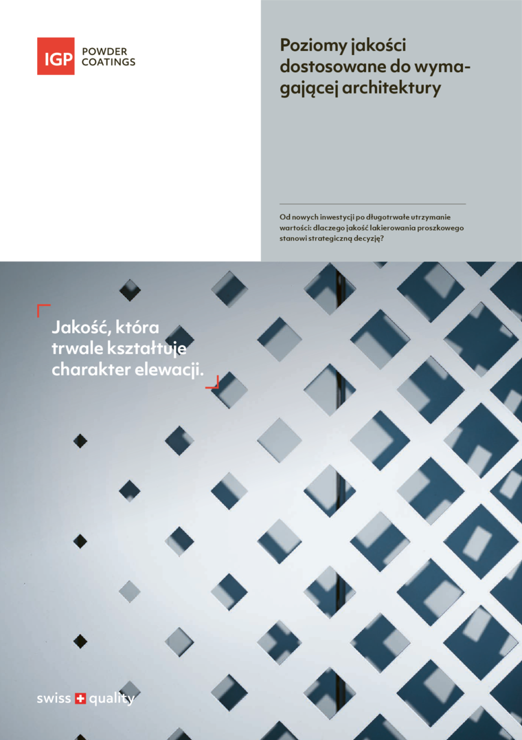 Broszura Architektura macierzy jakości IGP