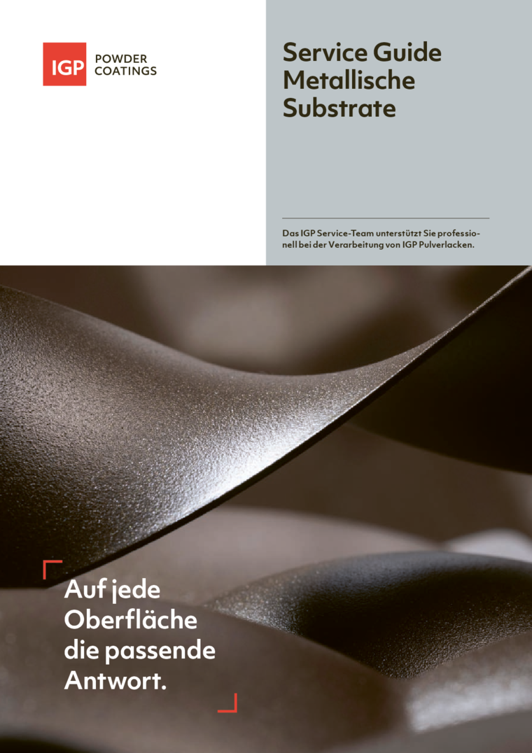 Brosch&uuml;re IGP Service Guide