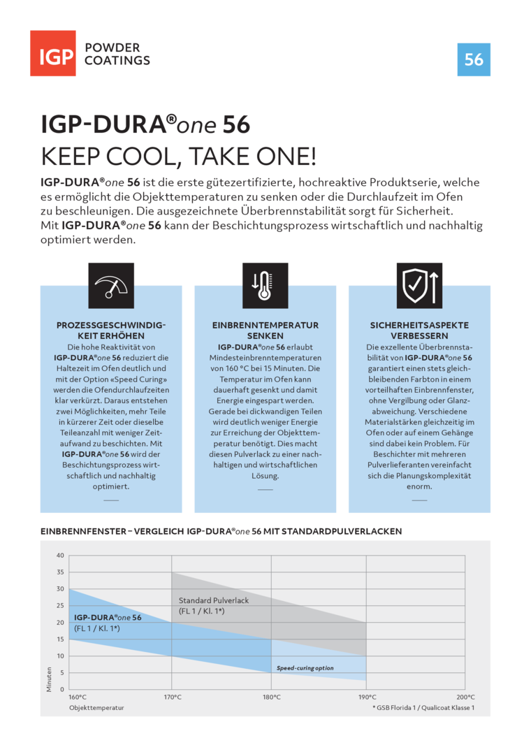 Flyer IGP-DURA®one 56