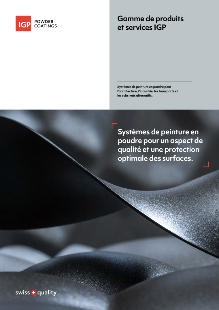 Gamme de Produits IGP