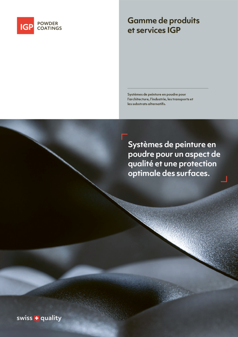 Gamme de Produits IGP